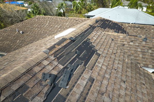 Roof Wind Damage Repair in Owasso