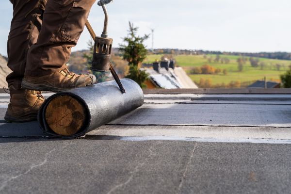 Flat Roof Tar Repair in Owasso
