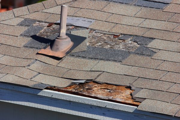 Damaged Roof Replacement in Owasso