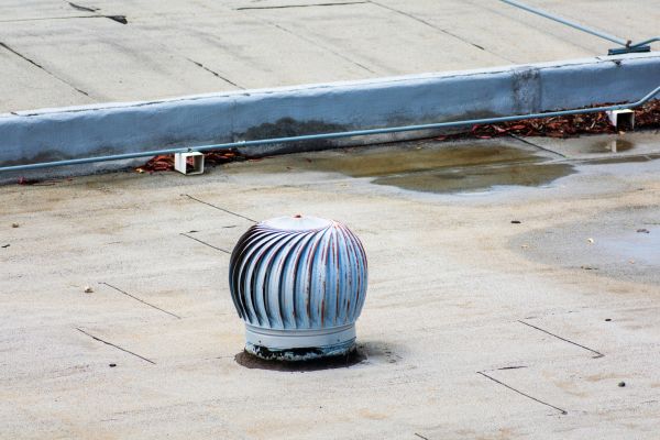 Flat Roof Vent Installation in Owasso